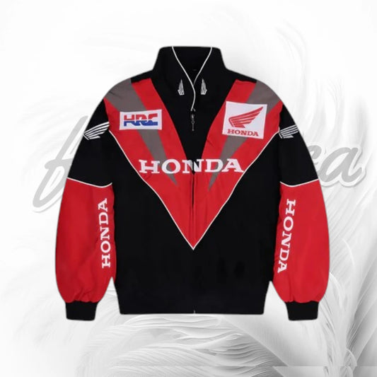 Vintage Honda HRC Racing Jacket | Classic Honda Motorsport Team Jacket