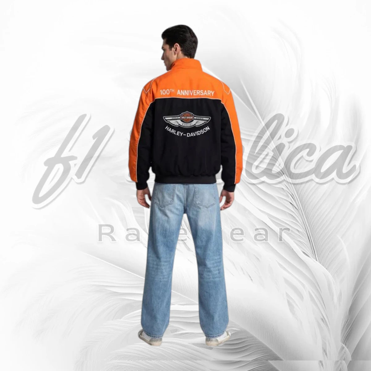 Harley-Davidson Vintage100th Anniversary Racing Jacket | Retro Motorcycle Jacket