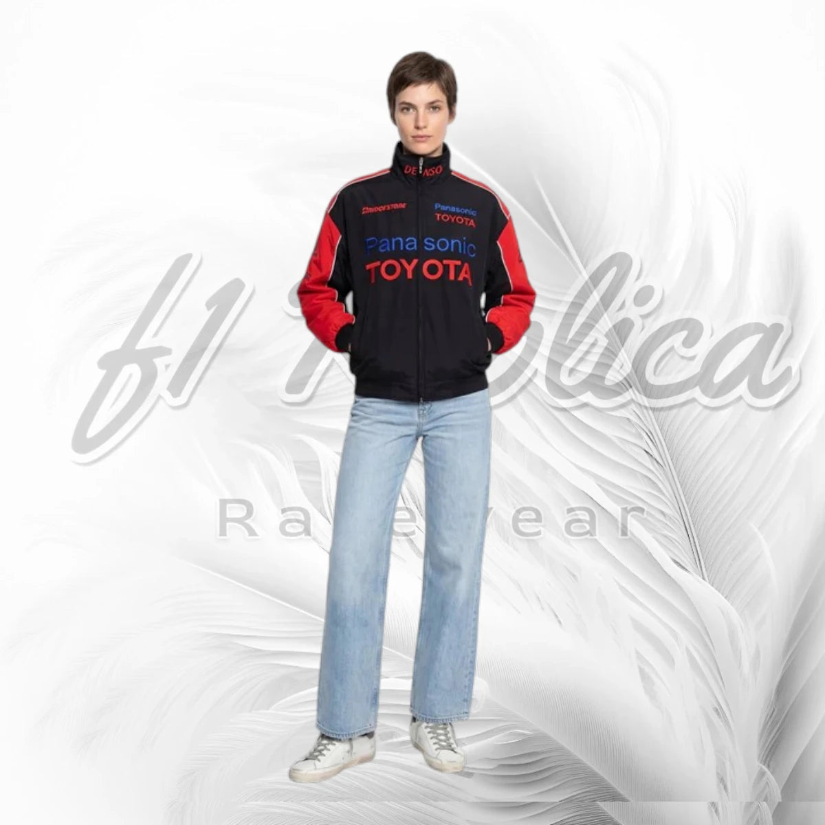 Vintage Panasonic Toyota F1 Racing Jacket | Retro Toyota Formula 1 Team Jacket