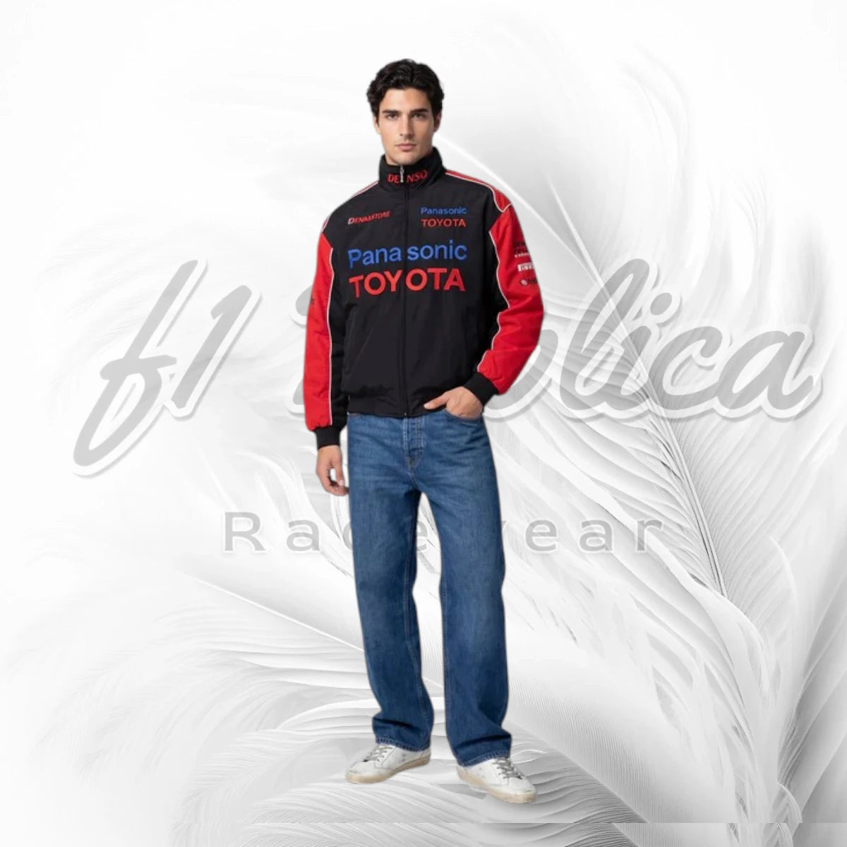 Vintage Panasonic Toyota F1 Racing Jacket | Retro Toyota Formula 1 Team Jacket