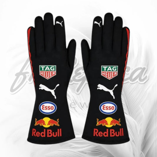 Red Bull Racing F1 Replica Gloves – Formula 1 Motorsport Racing Gloves 2026
