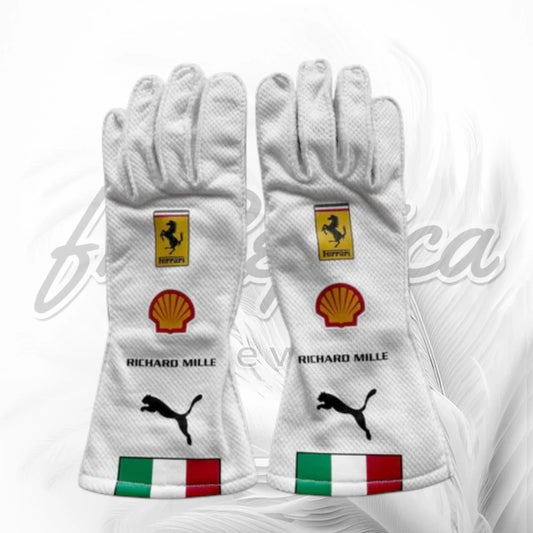 Scuderia Ferrari F1  Racing Gloves – Formula 1 Motorsport Gloves 2025