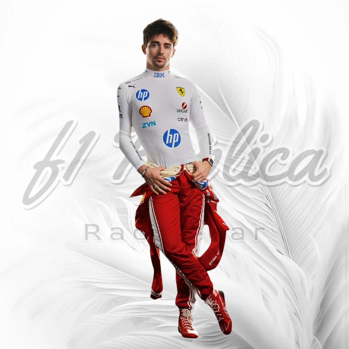 Charles Leclerc Ferrari F1 Racing Suit Replica 2026