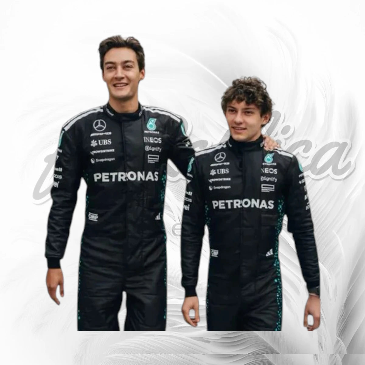 Kimi Antonelli Mercedes-AMG Petronas Black F1 Racing Suit 2025