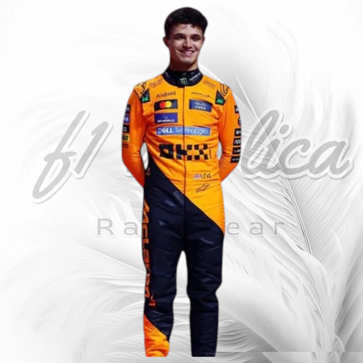 Lando Norris McLaren F1 Racing Suit Replica 2025