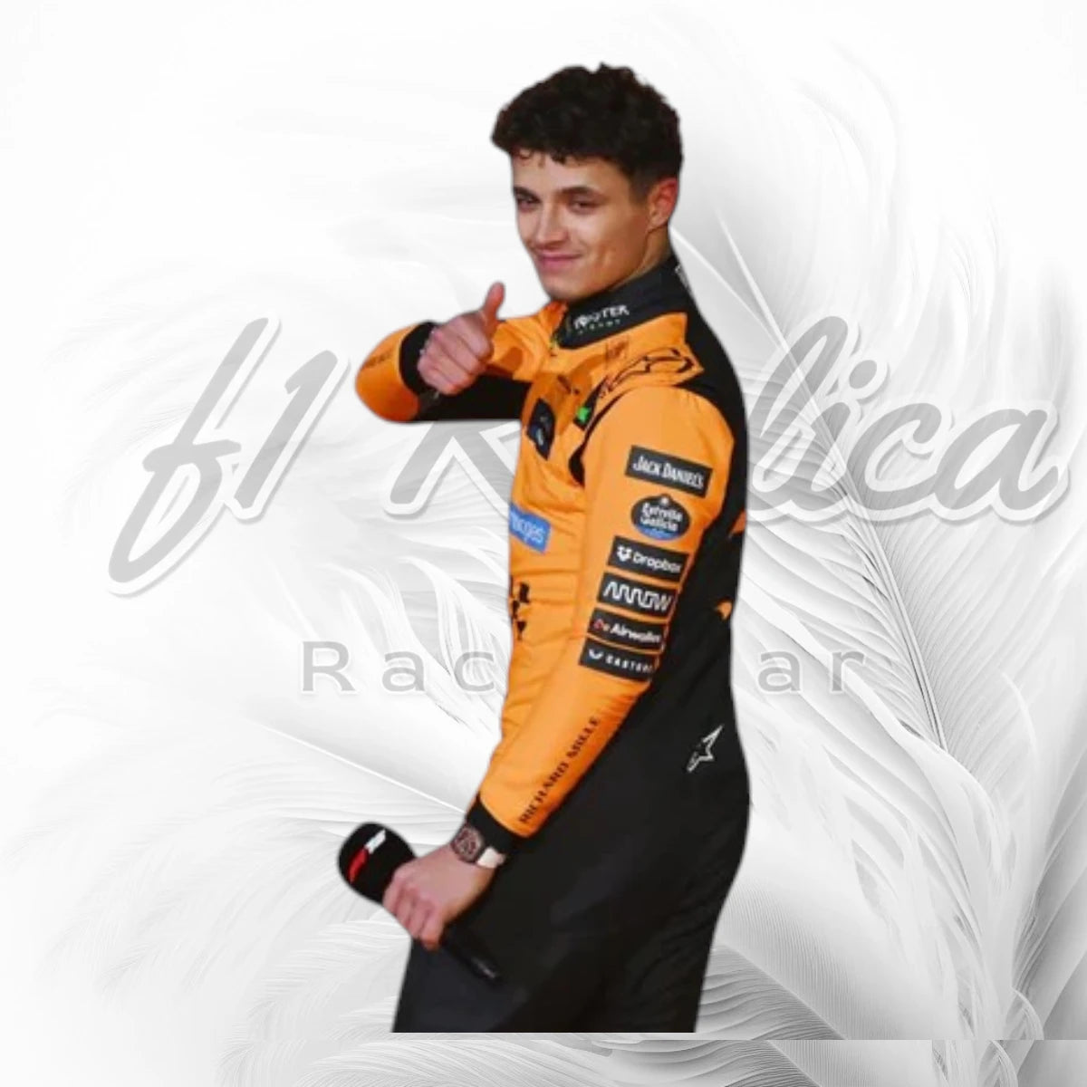 Lando Norris McLaren F1 Racing Suit Replica 2025