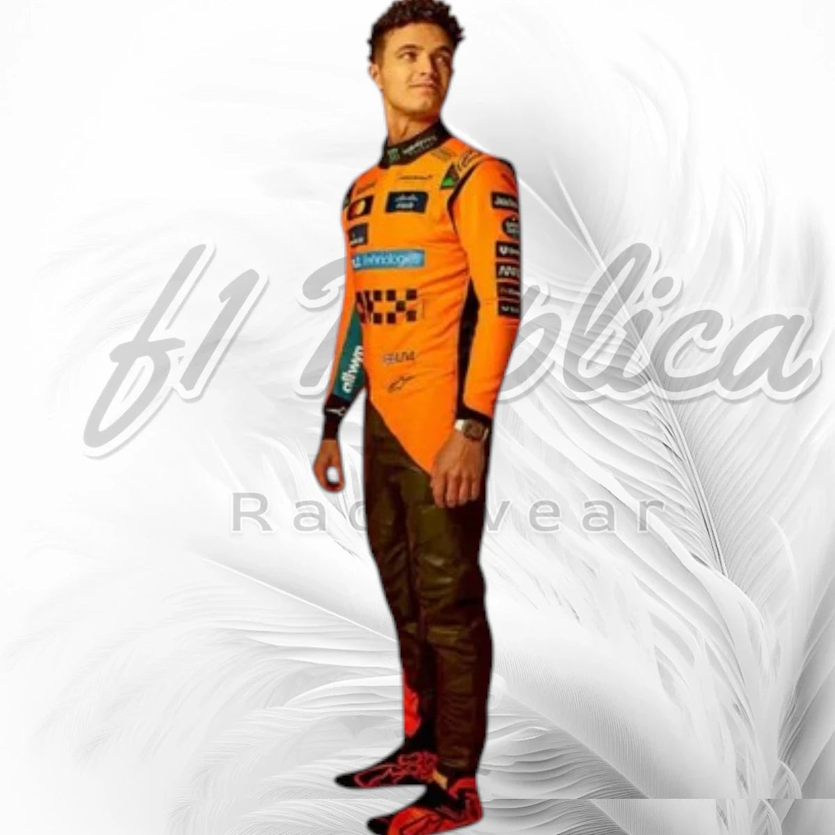 Lando Norris McLaren F1 Racing Suit Replica 2025