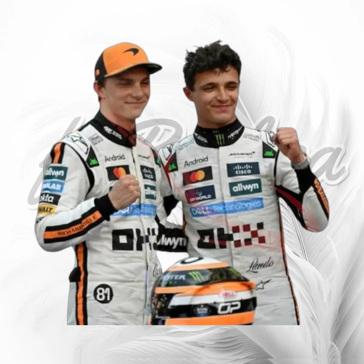 Lando Norris 2025 Monaco GP F1 Racing Suit
