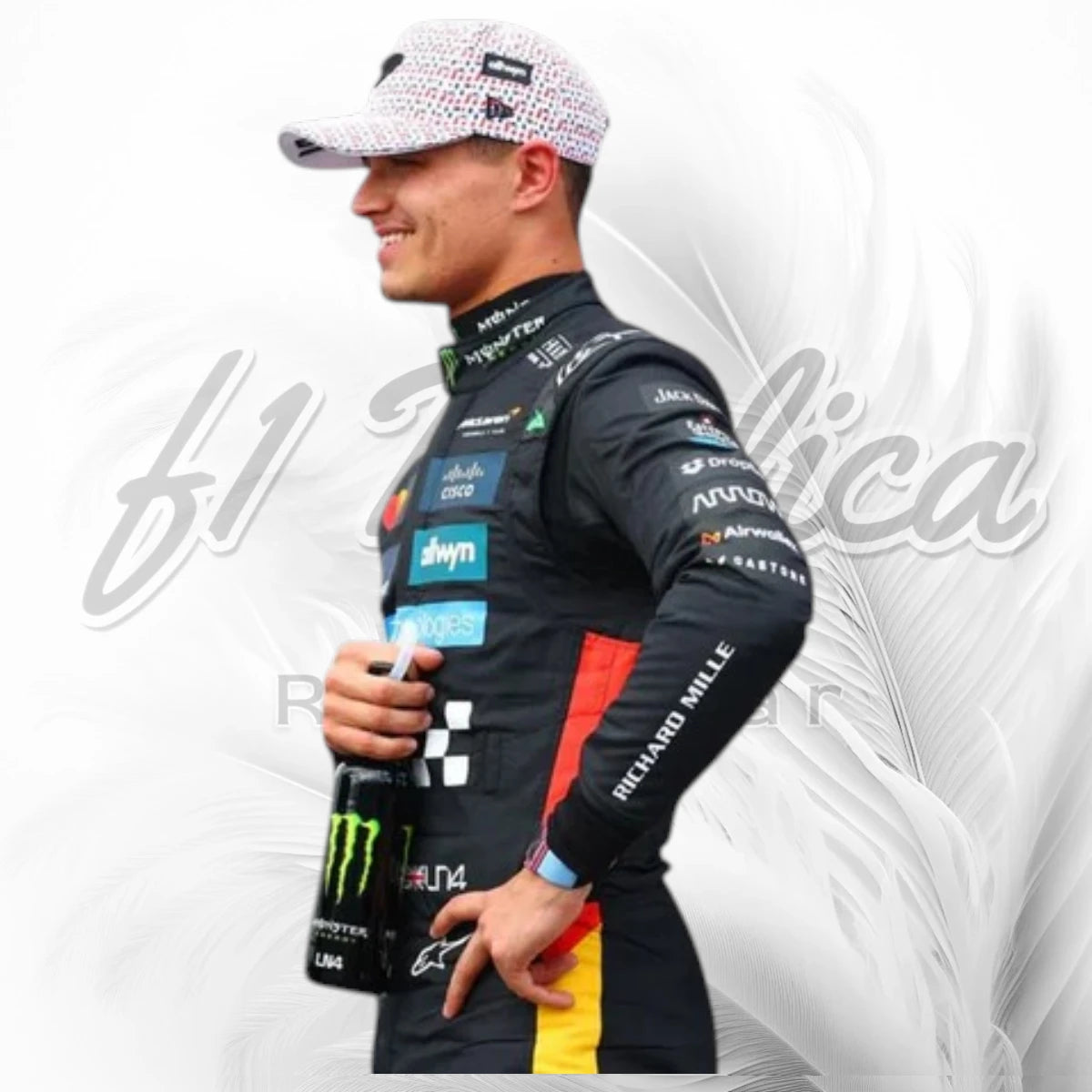 Lando Norris McLaren F1 Racing Suit Replica 2025 Silverstone  British GP