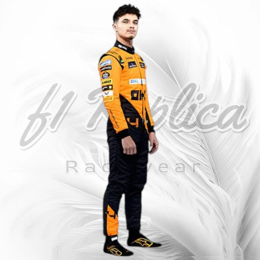 Lando Norris McLaren F1 Racing Suit Replica 2024