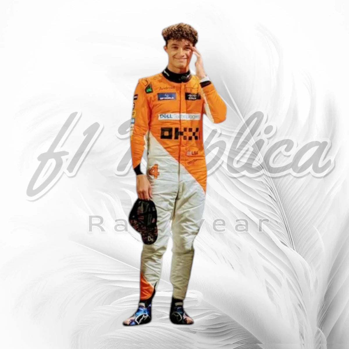 Lando Norris McLaren F1 Racing Suit Replica 2024 Singapore GP