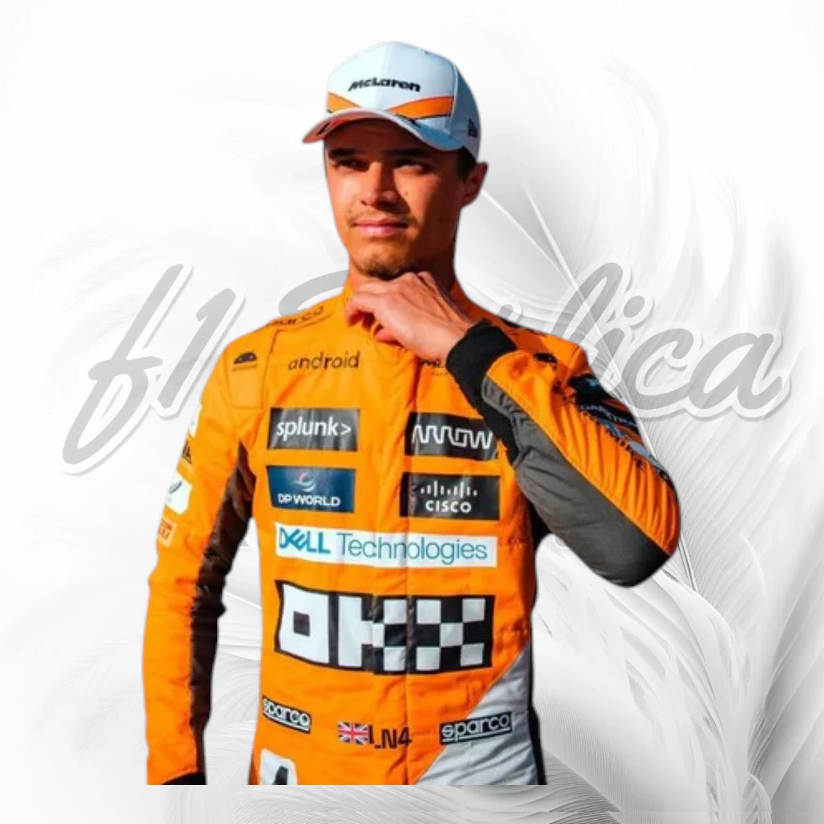 Lando Norris 2023 'Triple Crown' Spanish GP F1 Racing Suit