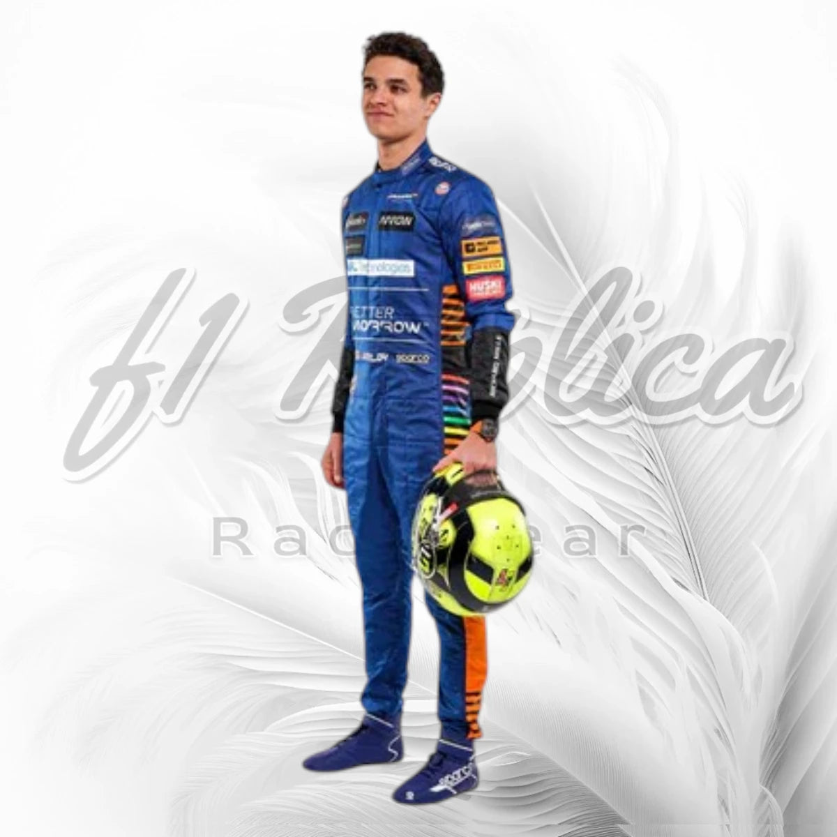 Lando Norris 2021 McLaren Formula 1 Racing Suit Replica