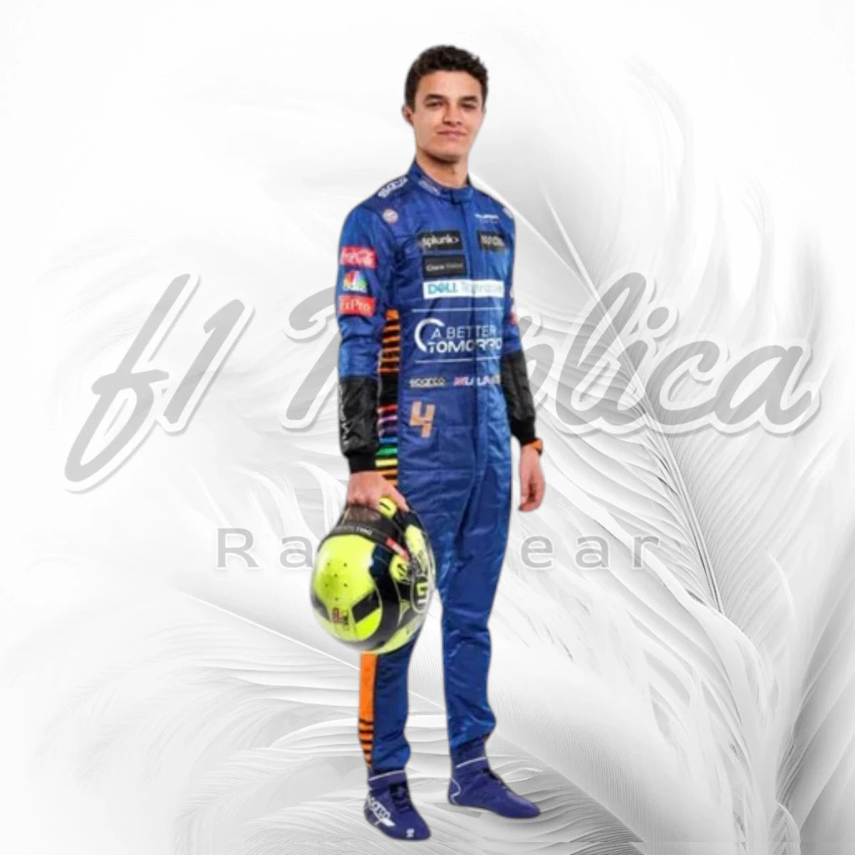 Lando Norris 2021 McLaren Formula 1 Racing Suit Replica