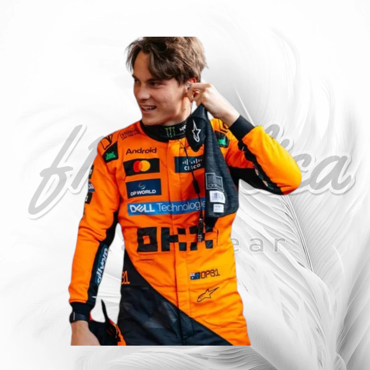 Oscar Piastri 2025 McLaren F1 Racing Suit Replica