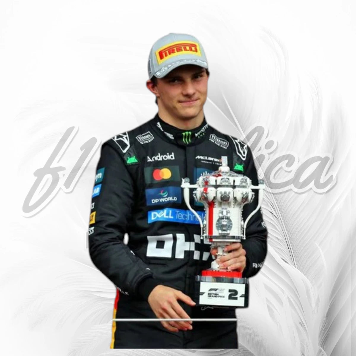 Oscar Piastri 2025 McLaren Formula 1 Racing Suit Silverstone British GP