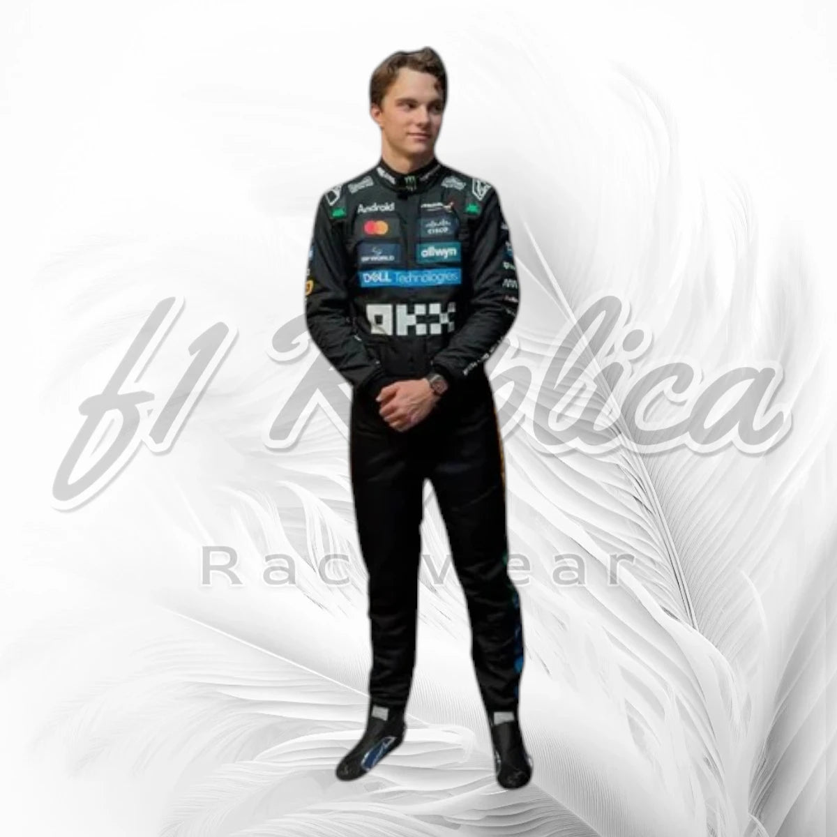 Oscar Piastri 2025 McLaren Formula 1 Racing Suit Silverstone British GP
