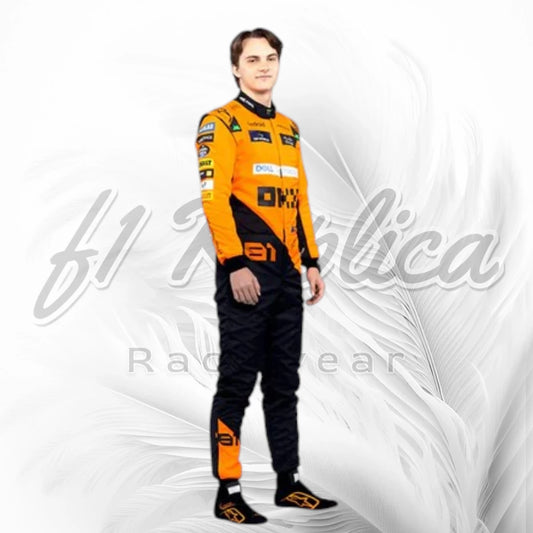 Oscar Piastri 2024 F1 Racing Suit Replica – McLaren Formula 1 Racewear