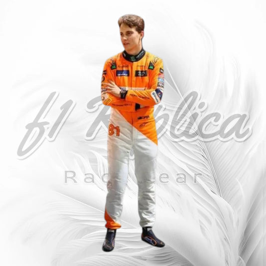 Oscar Piastri 2024 Singapore Grand Prix F1 Racing Suit Replica