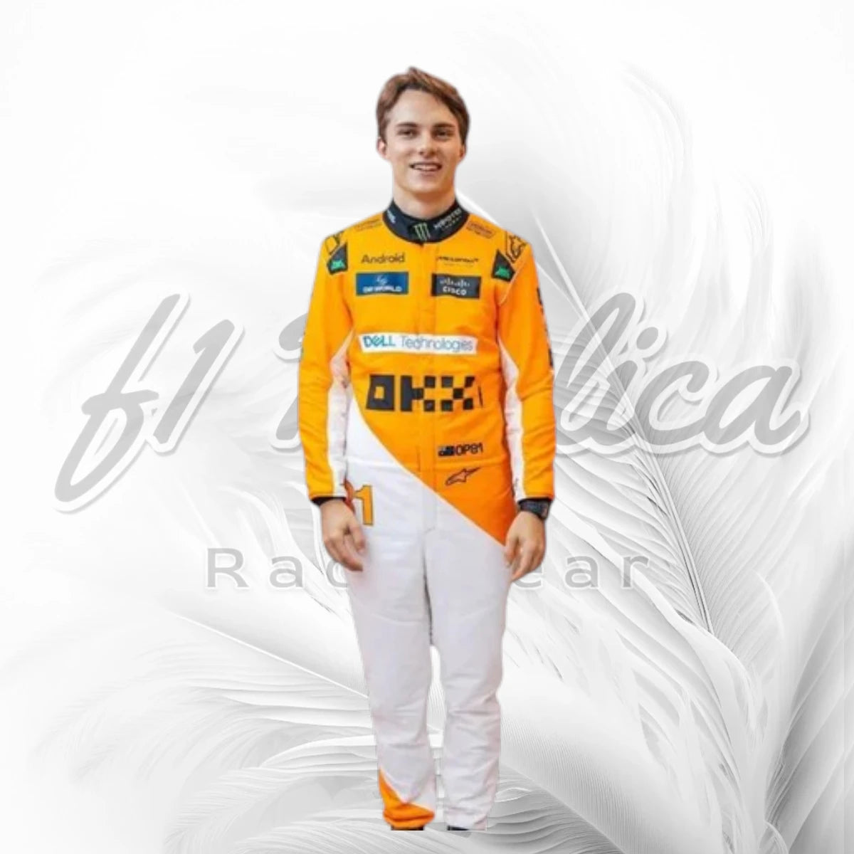 Oscar Piastri 2024 Singapore Grand Prix F1 Racing Suit Replica