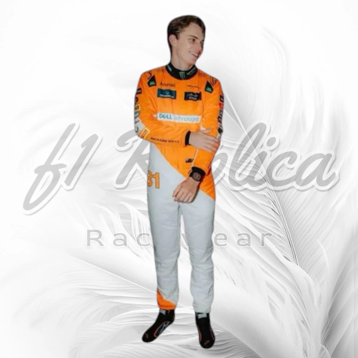 Oscar Piastri 2024 Singapore Grand Prix F1 Racing Suit Replica