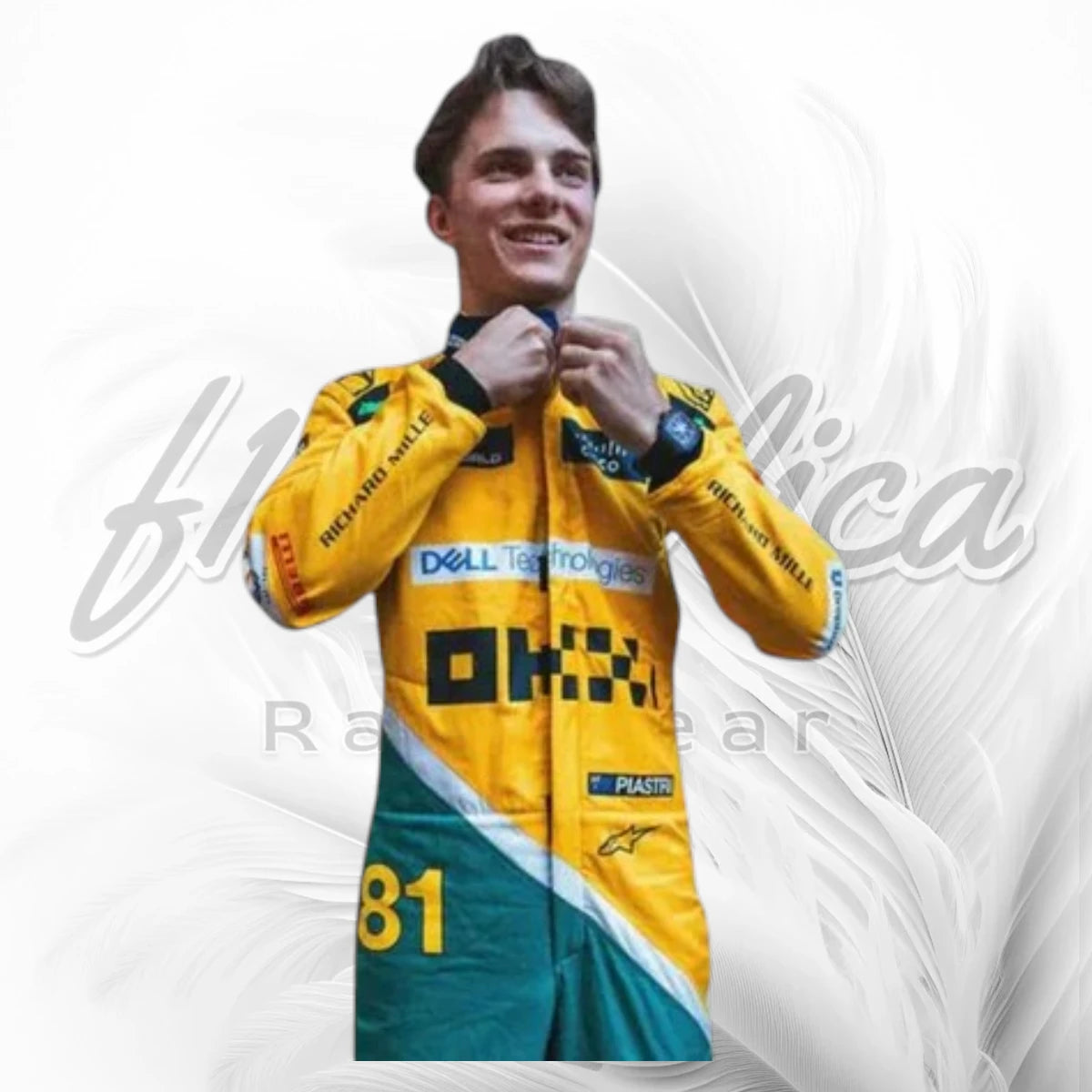 Oscar Piastri 2024 Monaco Grand Prix F1 Racing Suit Replica