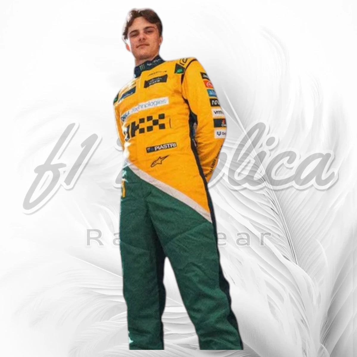 Oscar Piastri 2024 Monaco Grand Prix F1 Racing Suit Replica