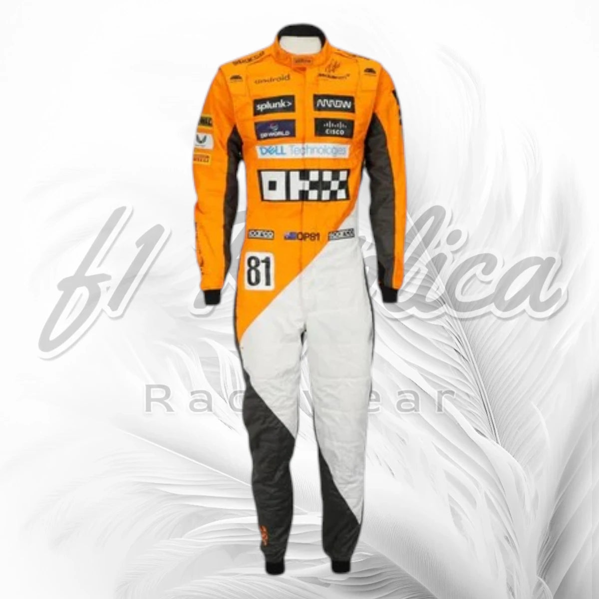 Oscar Piastri 2023 Triple Crown Spanish Grand Prix F1 Racing Suit Replica