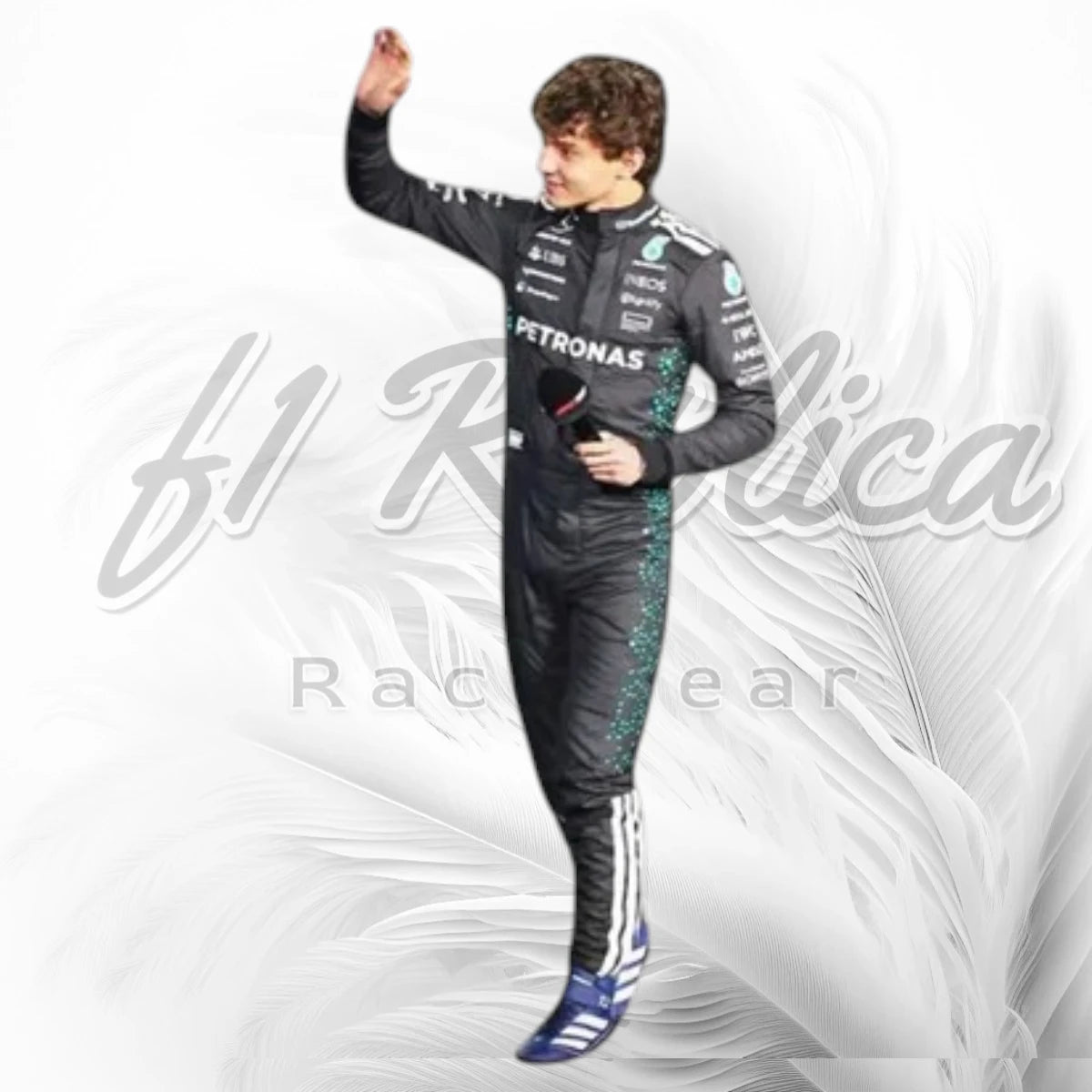 Kimi Antonelli Mercedes-AMG Petronas Black F1 Racing Suit 2025