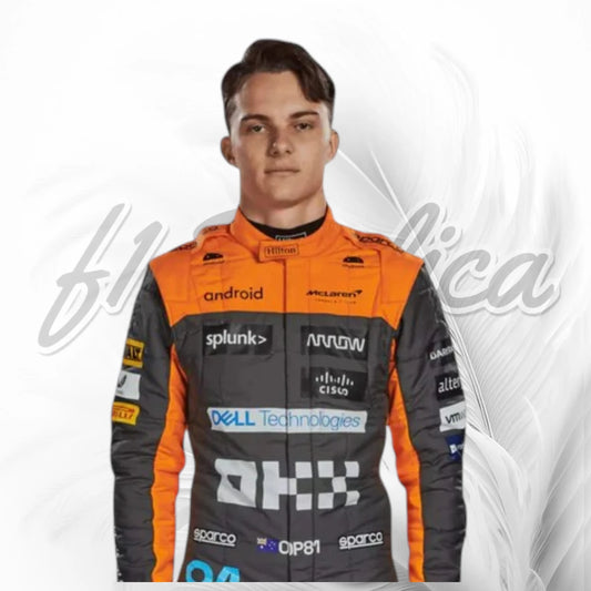 Oscar Piastri 2023 McLaren F1 Racing Suit Replica