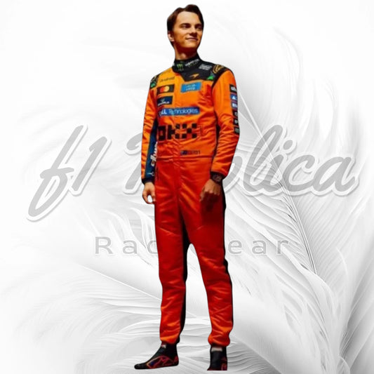 Oscar Piastri McLaren F1 Racing Suit Replica 2026