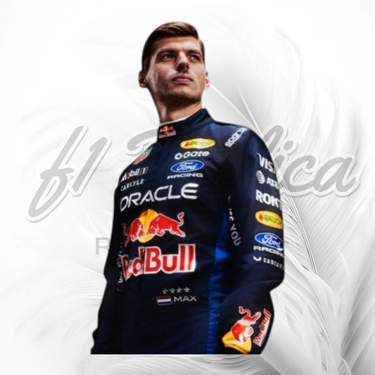 Max Verstappen Red Bull Racing F1 Racing Suit Replica 2026