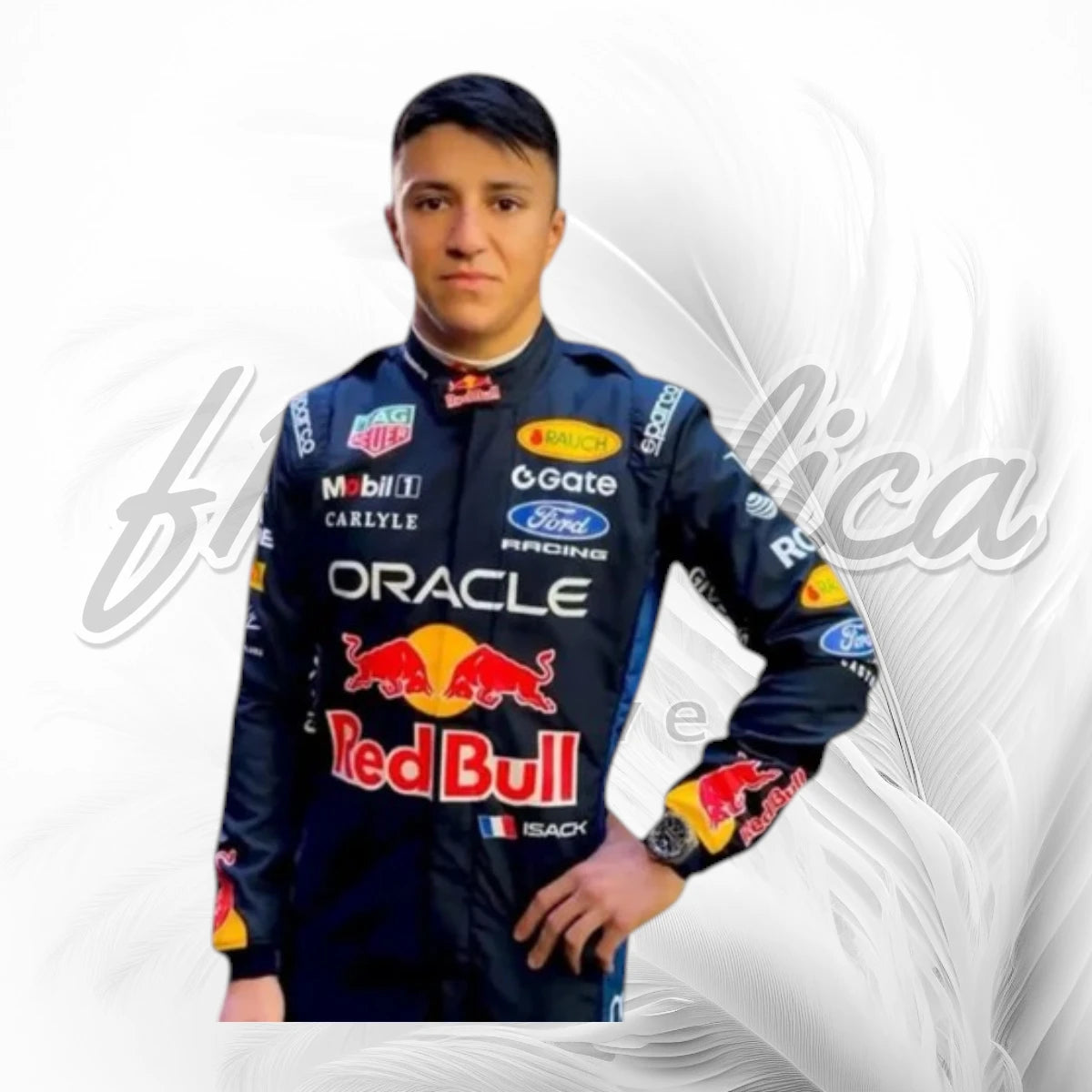 Isack Hadjar Red Bull Racing F1 Racing Suit Replica 2026