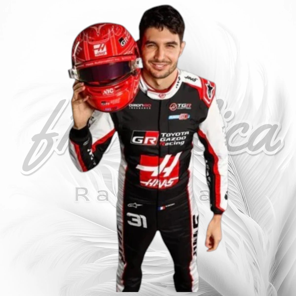 Esteban Ocon Japanese GP Haas F1 Race Suit 2026