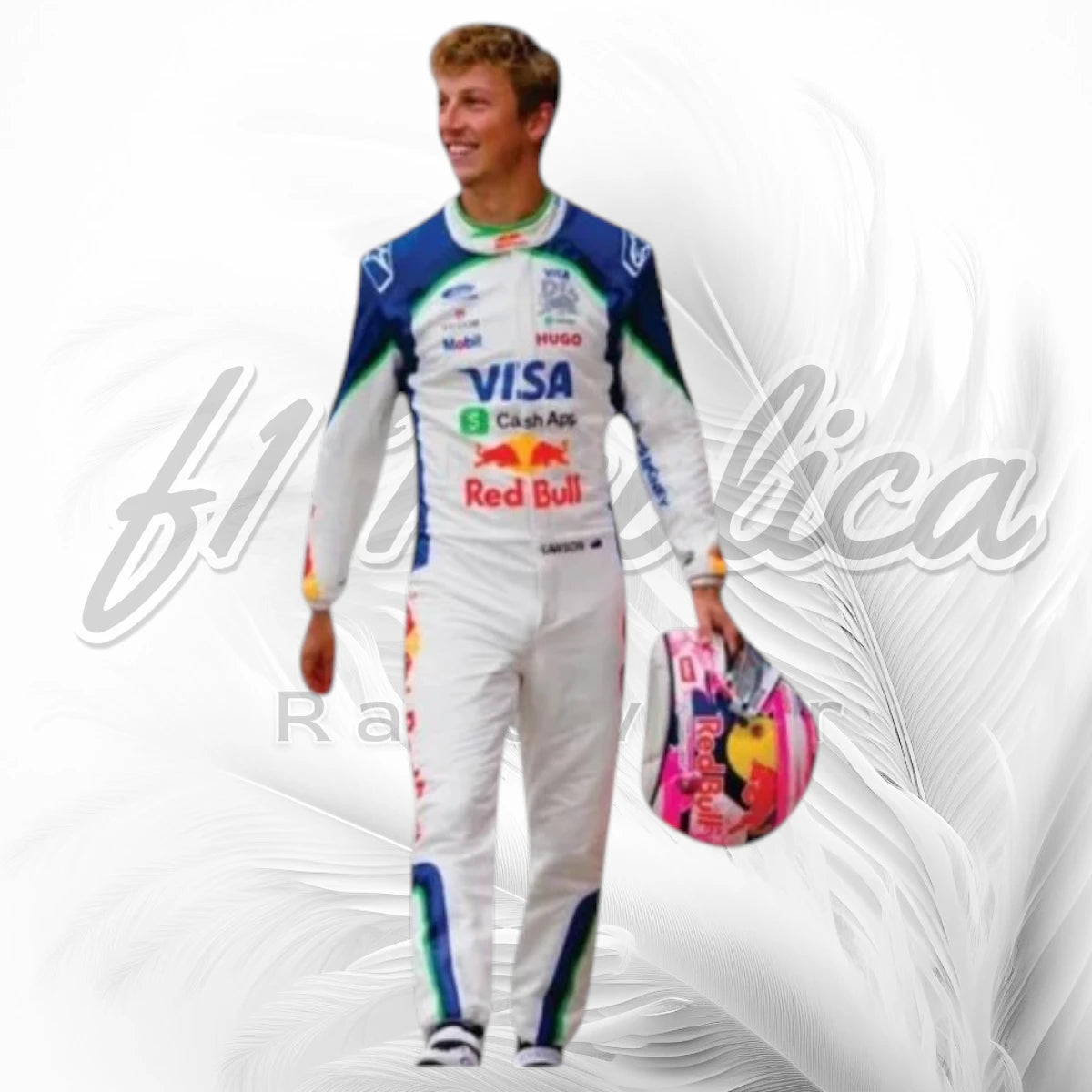 Liam Lawson Visa Cash App Racing Bulls F1 Racing Suit Replica 2026