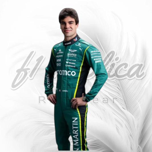 Lance Stroll Aston Martin Aramco F1 Racing Suit Replica 2026