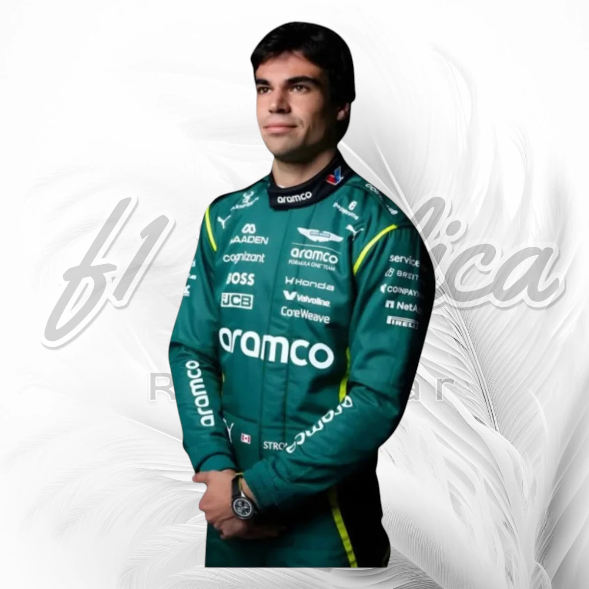 Lance Stroll Aston Martin Aramco F1 Racing Suit Replica 2026