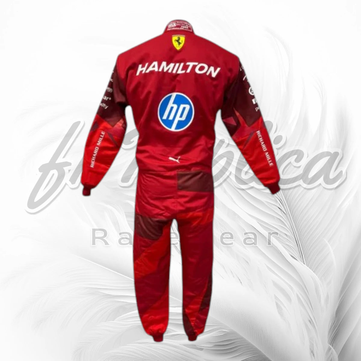 Lewis Hamilton Ferrari F1 Racing Suit 2025 Las Vegas GP