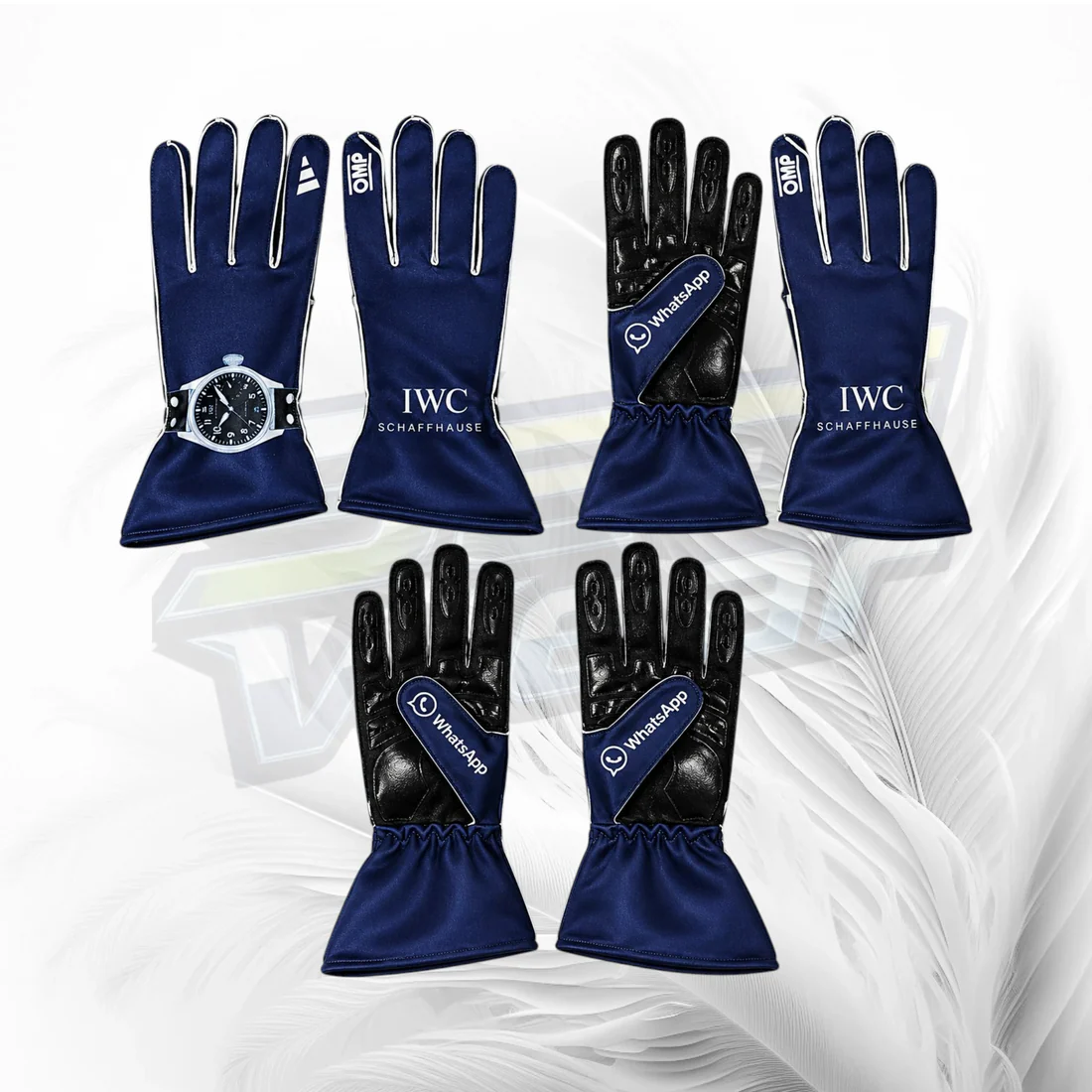 Mercedes AMG Petronas F1 Replica Racing Gloves – F1 Motorsport Gloves 2026