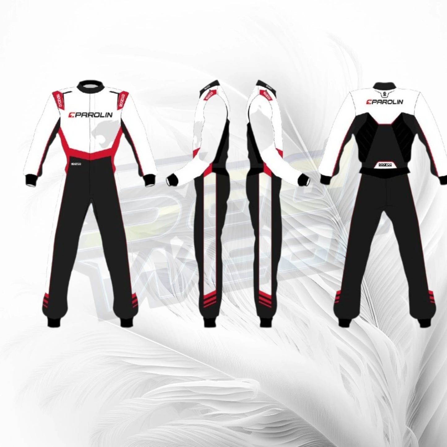 Parolin Kart  Premium Custom Go Kart Racing Suit