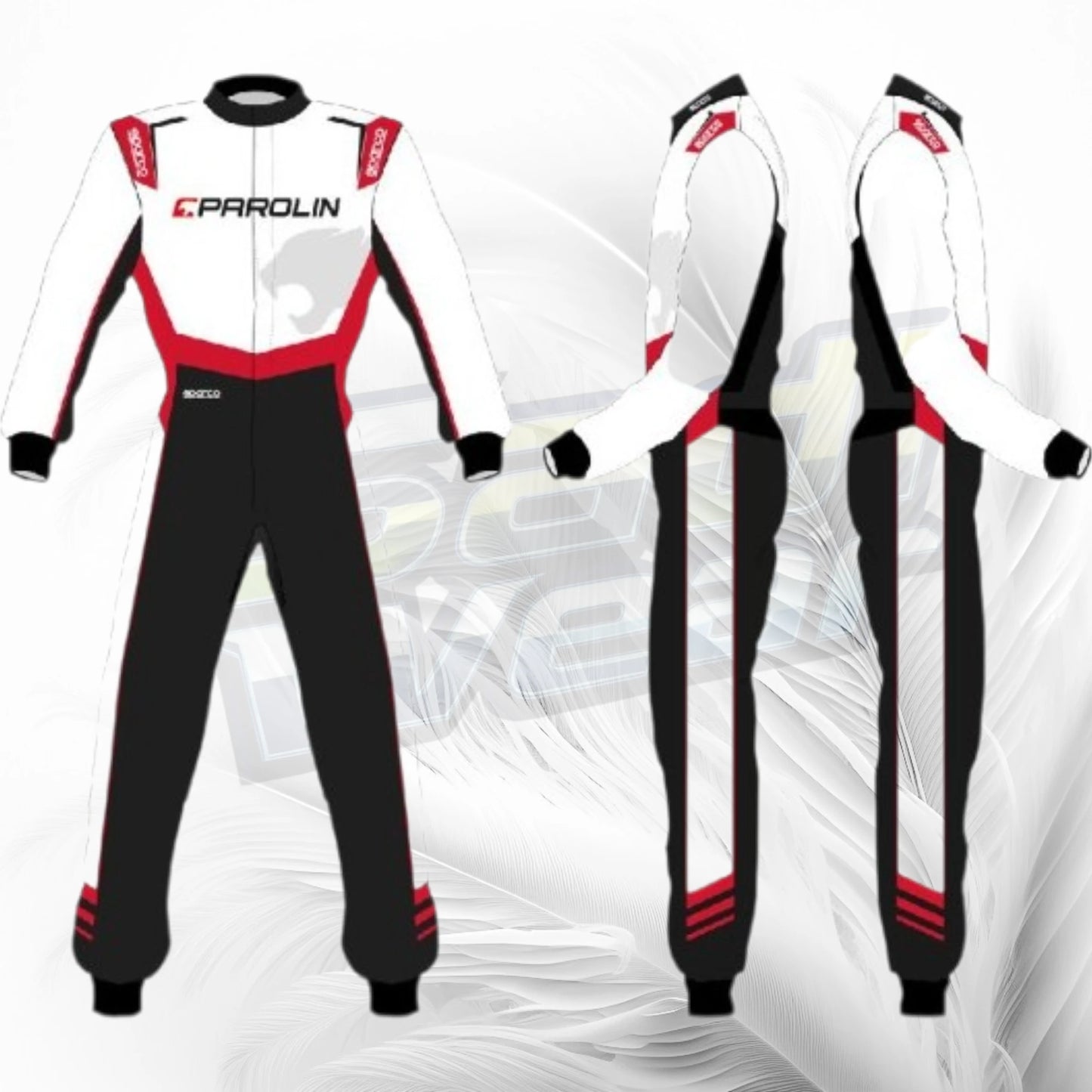 Parolin Kart  Premium Custom Go Kart Racing Suit