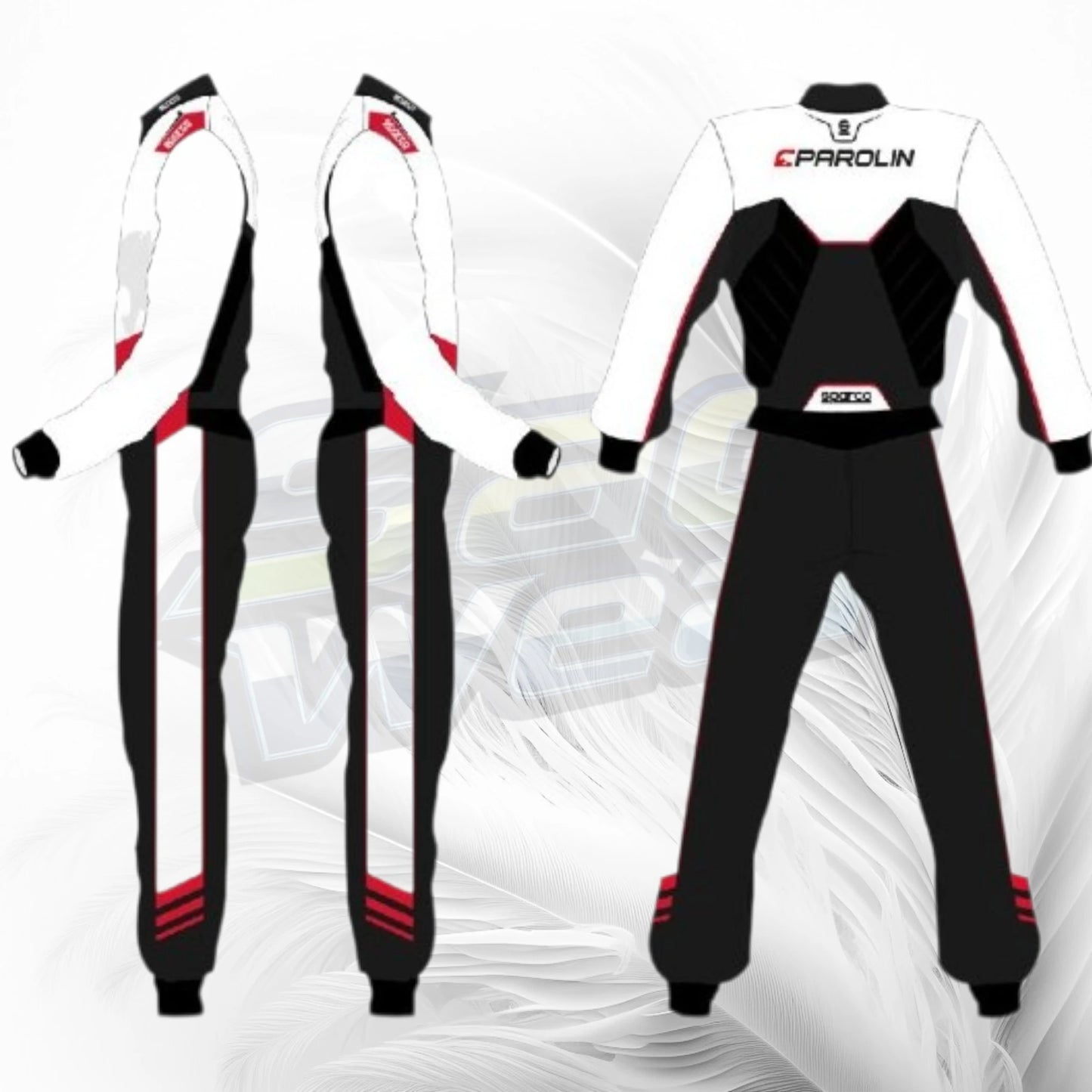 Parolin Kart  Premium Custom Go Kart Racing Suit