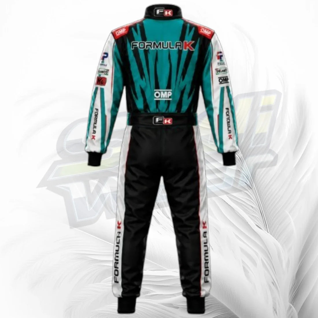 Formula K  Green Premium Kart Racing Suit